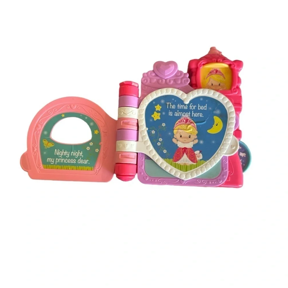 Fisher-Price Night Night Princess Book - Pink and Red